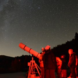 Observatoire des étoiles aux baronnies provençales dans les Hautes-Alpes